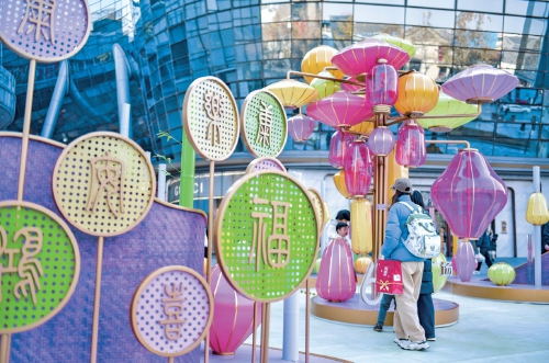 春節(jié)臨近，濟(jì)南過年氛圍感拉滿